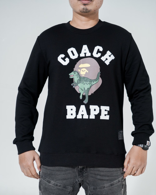 Sweater Bape X Coach Rexy Crewneck - Black - 766022